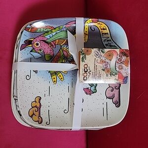 Disney Colorful Dantr Character Dinnerware Set Of 4